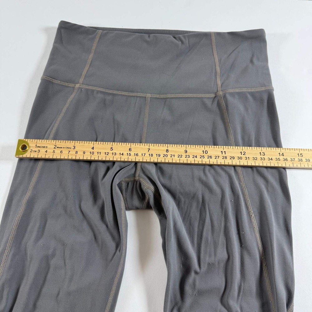Athleta Womens High Waisted‎ Athletic Leggings Gray Stash Pocket Size S - Picture 14 of 16